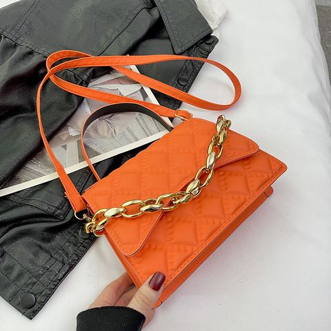Women's Small All Seasons Pu Leather Streetwear Handbag