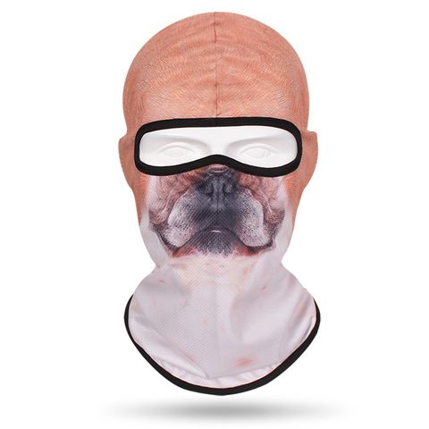 Sweat-absorbent Quick-drying Breathable Mask Men's And Women's Outdoor Cycling Bicycle Sun-proof Headgear Cute Pet Head Cover Animal Scarf