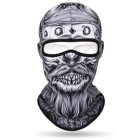 Quick-drying Sweat-absorbent Breathable Skull Mask Men's And Women's Outdoor Riding Hat Skull Scarf Bicycle Sun Protection Bandana