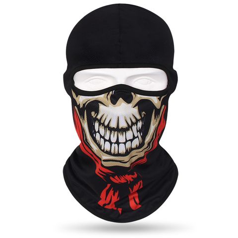 Quick-drying Sweat-absorbent Breathable Skull Mask Men's And Women's Outdoor Riding Hat Skull Scarf Bicycle Sun Protection Bandana