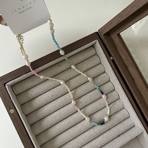 Modern Style Geometric Alloy Wholesale Necklace