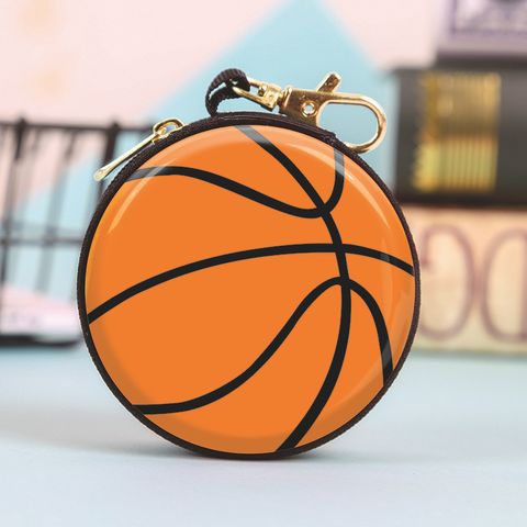 Streetwear Sports Basketball Football Iron Kid'S Bag Pendant Keychain