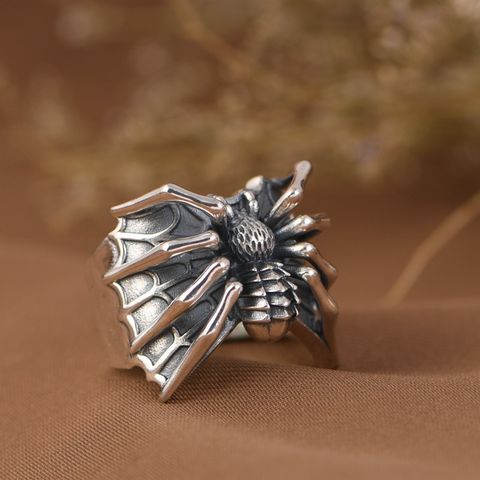 Wholesale Jewelry Retro Spider Alloy Plating Open Ring