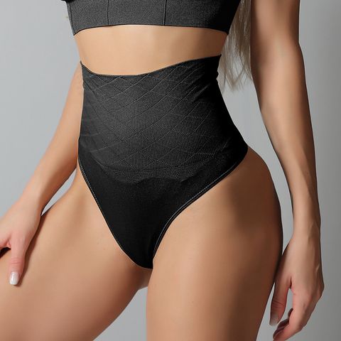 Solid Color Tummy Control Shaping Underwear