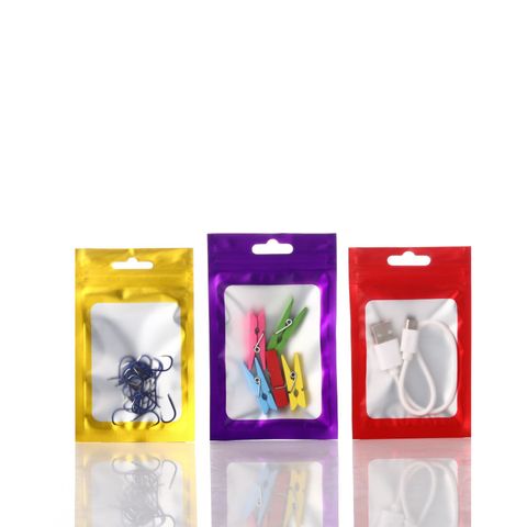 Basic Solid Color Plastic Storage Bag