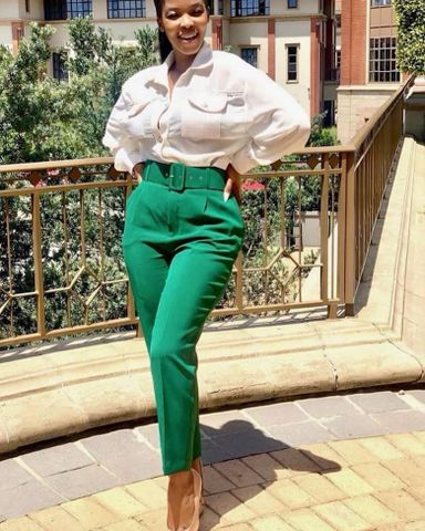 Mujeres A Diario Formal Color Sólido Longitud Total Pantalones Casuales