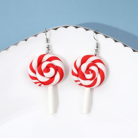 1 Pair Casual Sweet Candy Soft Clay Drop Earrings