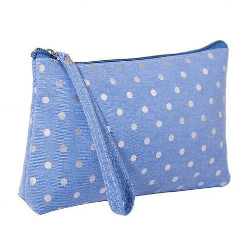 Portable Sweet Fabric Cosmetic Bag Toiletry Bag