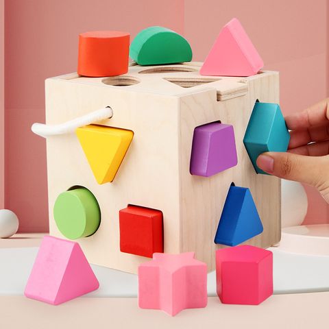 Learning Toys Toddler(3-6years) Geometric Wood Toys