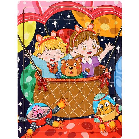 Puzzles Toddler(3-6years) Cartoon Wood Toys