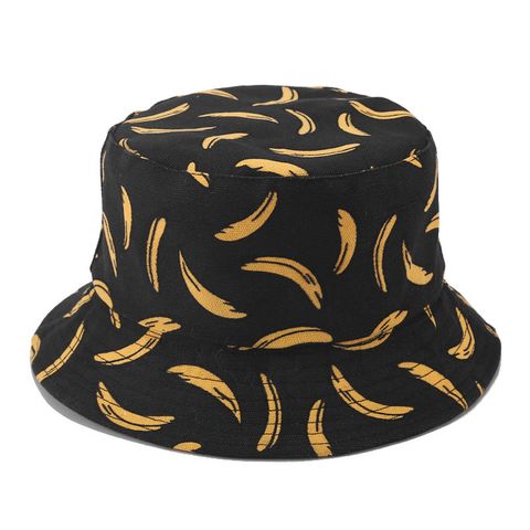 Unisex Classic Style Fruit Wide Eaves Bucket Hat