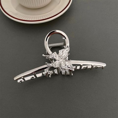 Women's Fashion Butterfly Alloy Plating Hair Claws