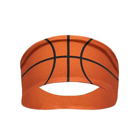 Sports Ball Basketball Cotton Hair Band