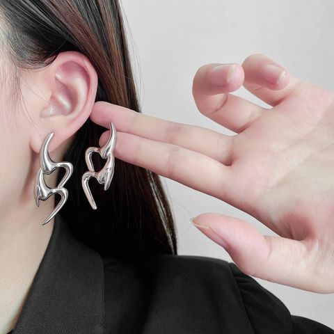 1 Pair Korean Style Notes Alloy Ear Studs