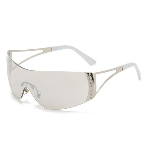 Lady Solid Color Ac Square Frameless Women's Sunglasses