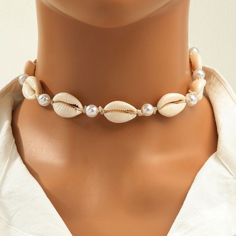 Lady Beach Shell Shell Women's Necklace