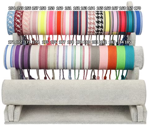 Simple Style Solid Color Polyester Tassel Braid Women's Bracelets