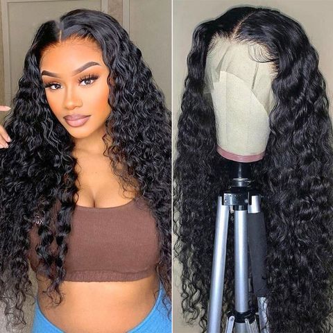 Women's African Style Street High Temperature Wire Side Fringe Long Curly Hair Wigs