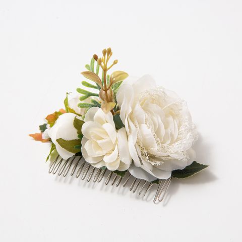 Sweet Flower Cloth Insert Comb
