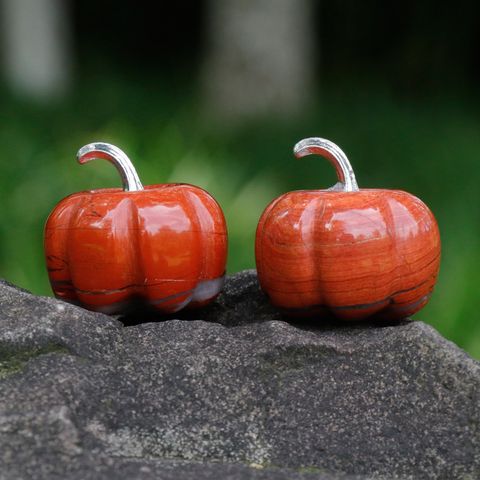 Thanksgiving Simple Style Pumpkin Shape Ornament One Piece