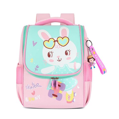 Rabbit Cartoon Astronaut Holiday School Shopping School Backpack