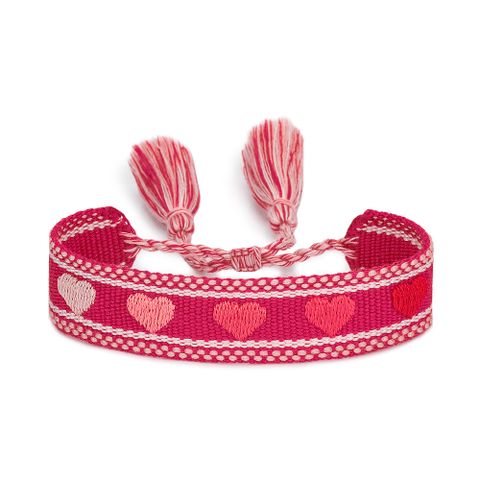 Modern Style Heart Shape Polyester Wholesale Bracelets
