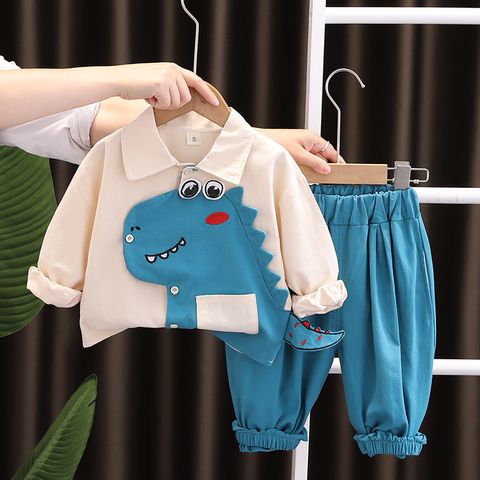 Cute Cartoon Cotton Boys Clothing Sets