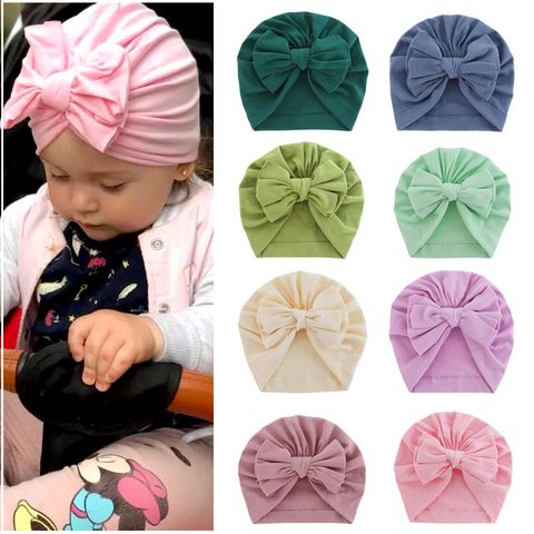 Baby Girl's Baby Boy's Simple Style Solid Color Baby Hat