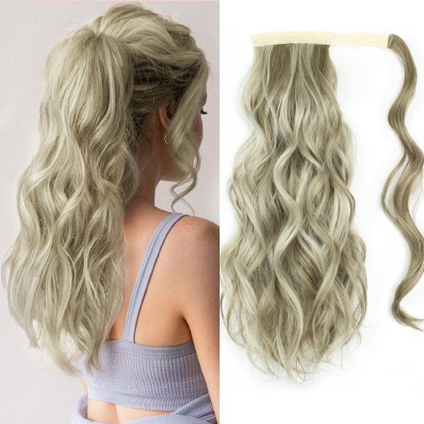 Women's Casual Party Chemical Fiber High Temperature Wire Ponytail Wigs