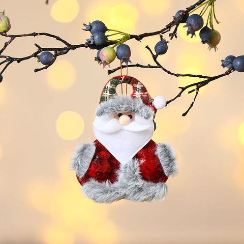 Christmas Cute Santa Claus Cloth Festival Decorative Props