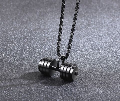 Original Design Geometric Titanium Steel Plating Men's Pendant Necklace