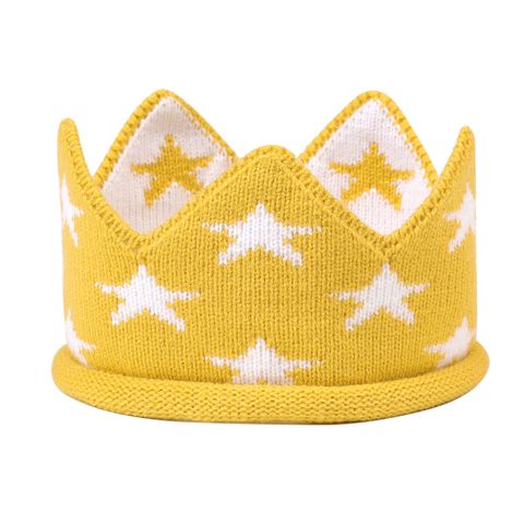 Girl's Cartoon Style Star Baby Hat