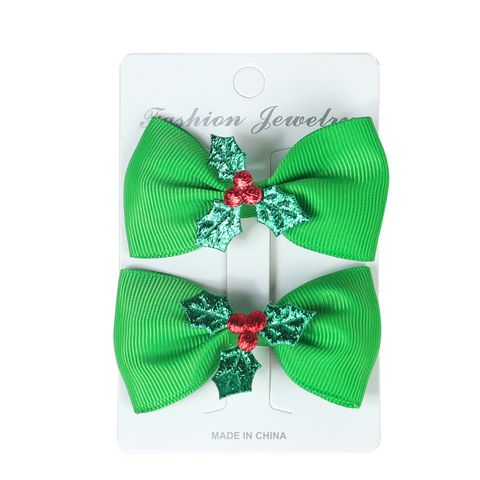 Ethnic Style Solid Color Bow Knot Cloth Hair Clip