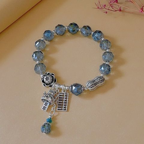 Wholesale Jewelry Sweet Elephant Artificial Crystal Beaded Bracelets