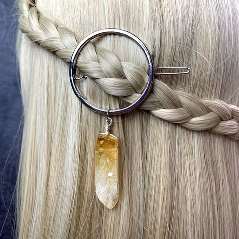 Simple Style Streetwear Geometric Alloy Hair Clip