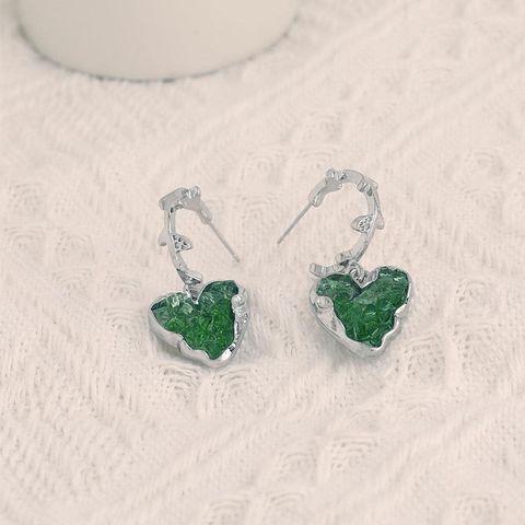 1 Pair Pastoral Flower Plating Alloy Earrings