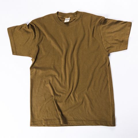 Unisex T-shirt Short Sleeve T-shirts Basic Solid Color