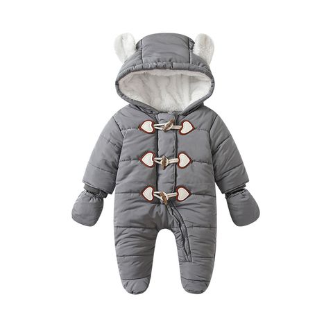Cute Animal Cotton Polyester Baby Rompers