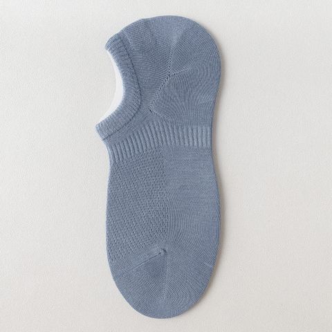 Men's Simple Style Solid Color Cotton Ankle Socks A Pair