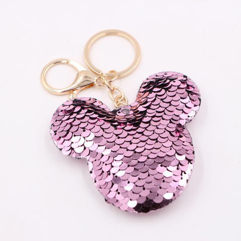 Cute Star Dolphin Sequin Plating Keychain