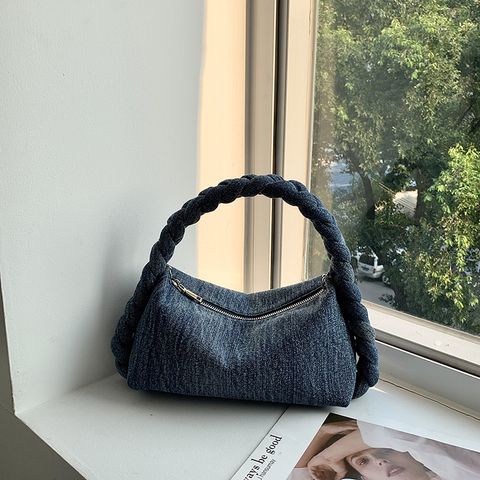 Women's Medium All Seasons Denim Classic Style Handbag