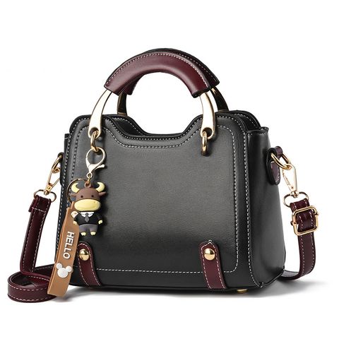 Women's Medium All Seasons Pu Leather Vintage Style Handbag