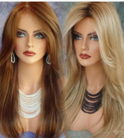 Women's Simple Style Casual High Temperature Wire Side Fringe Long Straight Hair Wigs