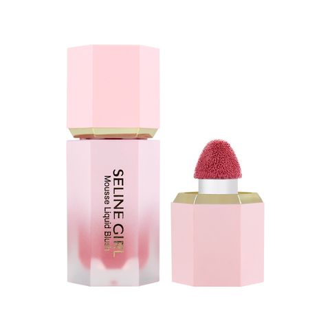 Cute Letter Solid Color Plastic Blusher