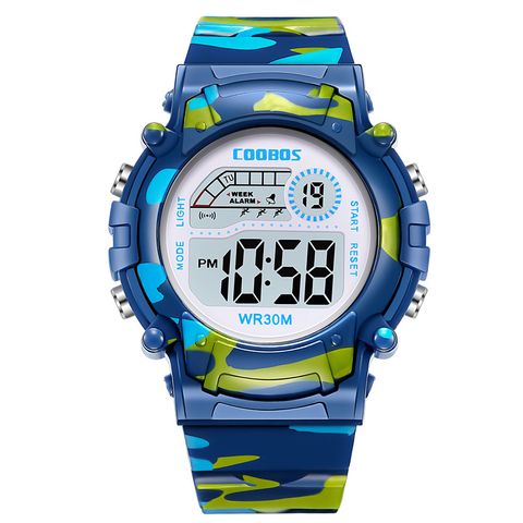 Commute Color Block Electronic Kids Watches