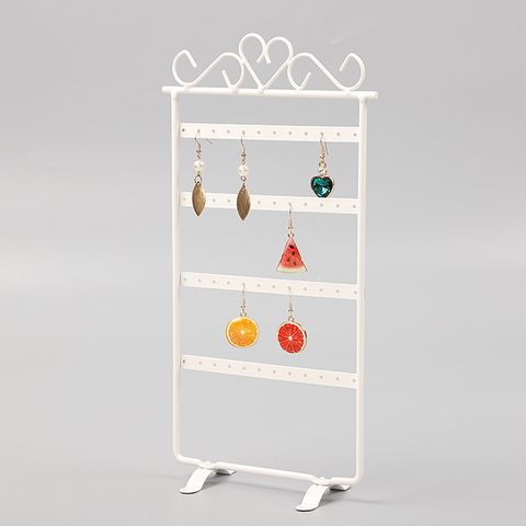 Wholesale Jewelry Simple Style Solid Color Metal Layered Jewelry Rack