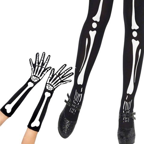 Halloween Ig Style Skeleton Polyester Party Costume Props