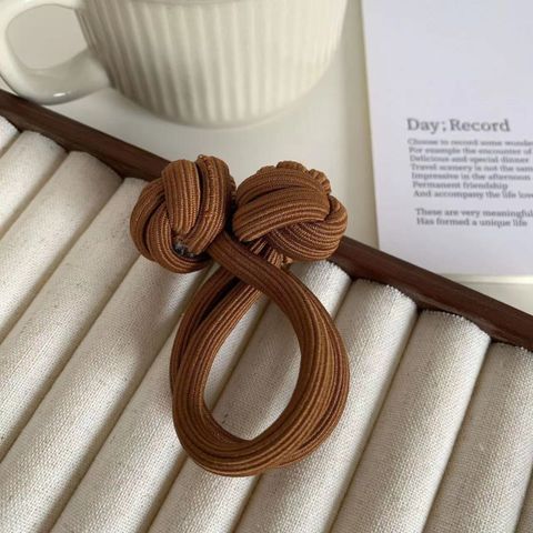 Sweet Solid Color Nylon Hair Tie