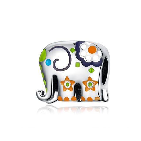 Casual Dog Elephant Zircon Sterling Silver Wholesale Jewelry Accessories
