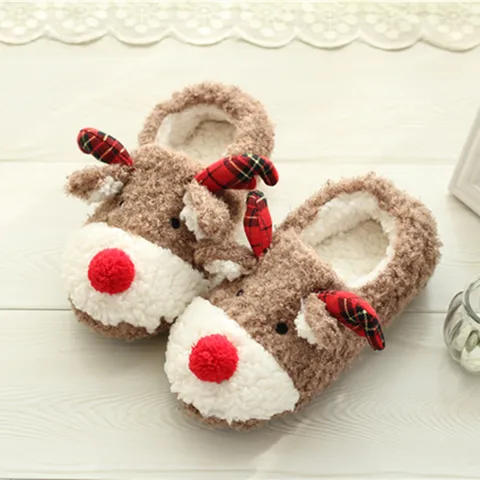 Women's Casual Cartoon Round Toe Cotton Shoes